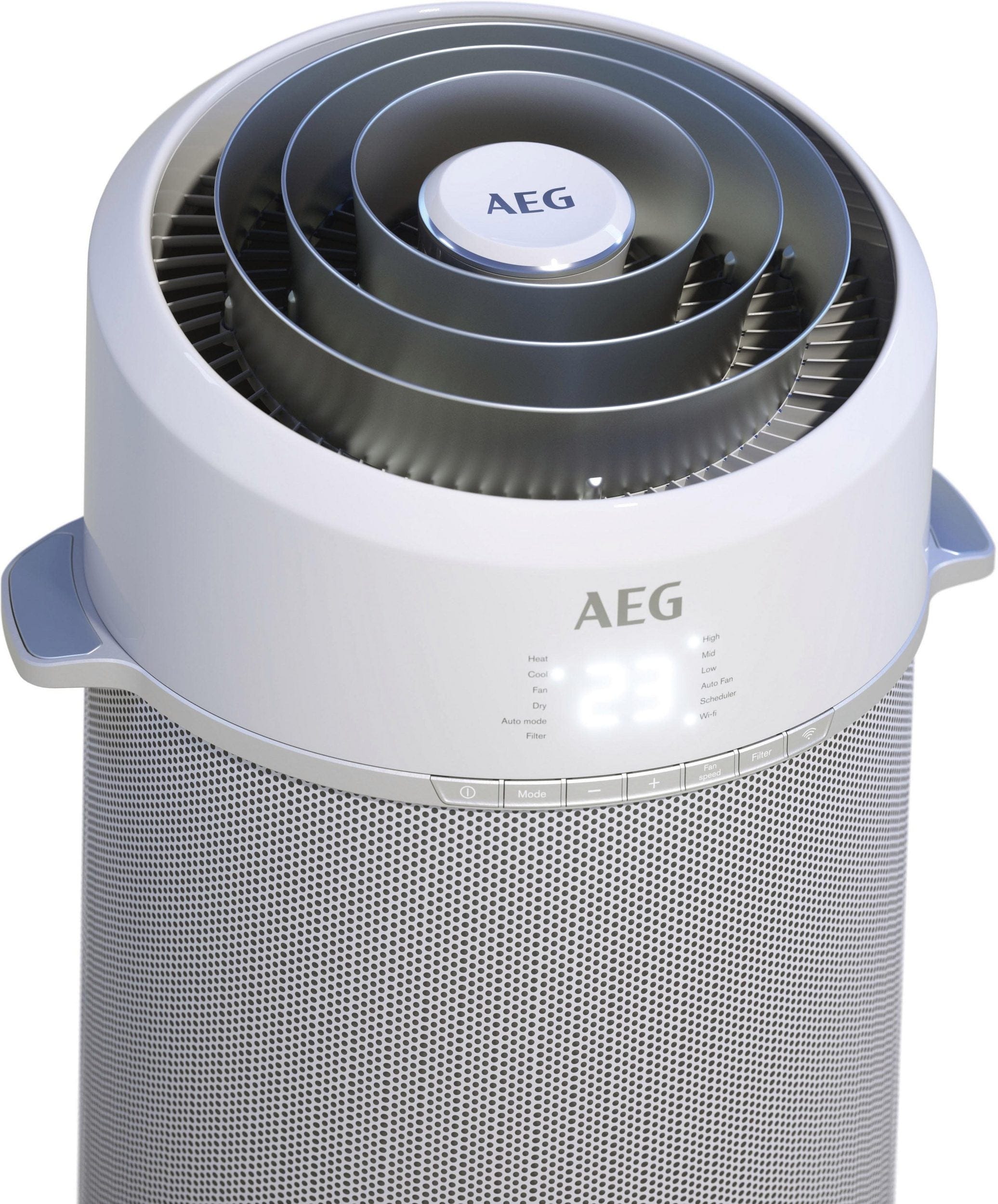 AEG PX71-265WT Eco mobile Klimaanlage spiralförmiger Luftstrom - techniktrends
