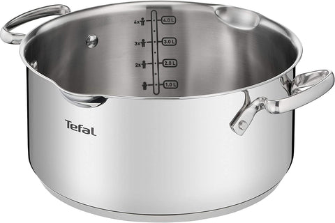 Tefal G719S7 Duetto Edelstahl Kochtopf-Set 7tlg induktionsgeeignet