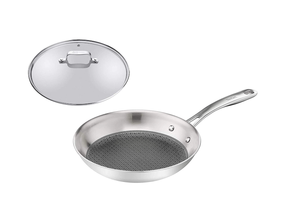 Tefal E49704 Pfanne Antihaft Bratpfanne + Deckel 24cm - techniktrends