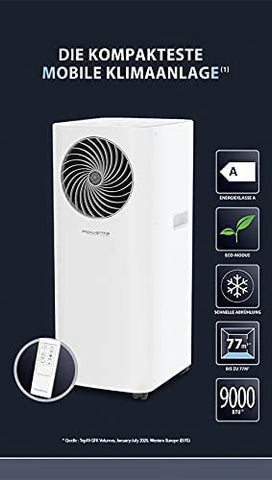 Rowenta AU5010 Klimagerät Mobile Klimaanlage, Ventilator/Luftentfeuchter - techniktrends