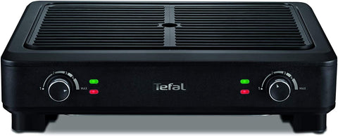 TEFAL TG9008 Smoke Less Elektrogrill, Schwarz (2000 Watt)