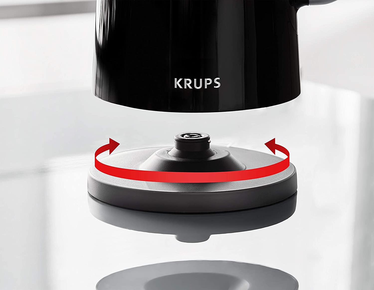 Krups BW8018 Smart Light ElektrischerWasserkocher Temperatureinstellung - techniktrends