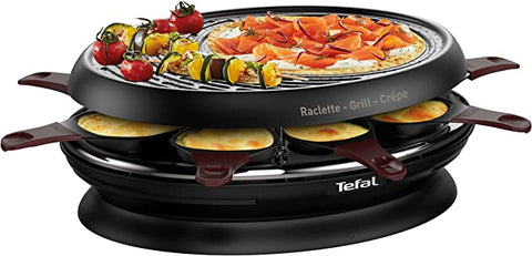 Tefal Elektrischer Raclette, Grill und Crepes maker 3in1 1050W - techniktrends
